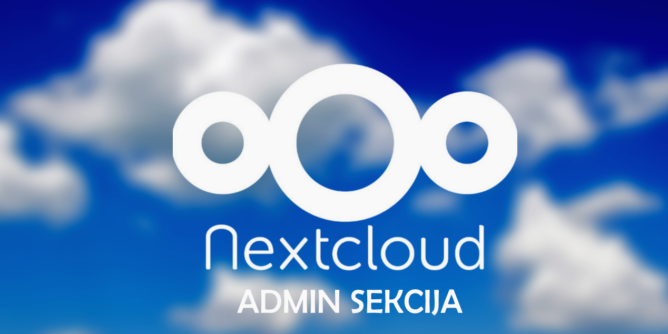 nextcloud admin sekcija