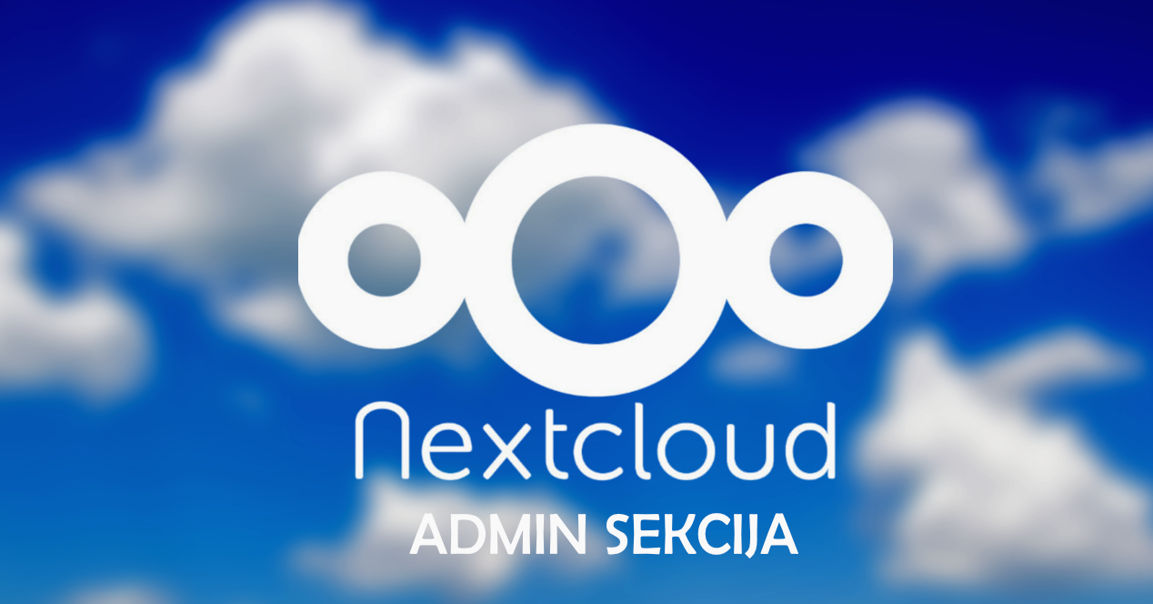 nextcloud admin sekcija