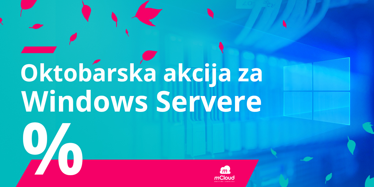 oktobarska akcija za Windows VPS servere