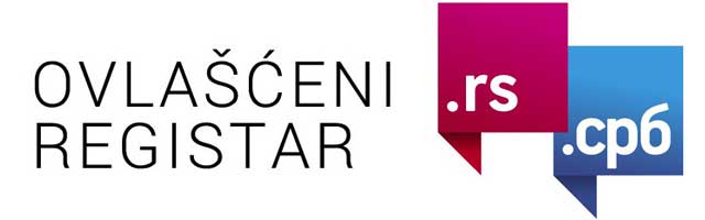 ovlašćeni registar .rs .srb